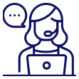 Customer Support & Service Operations Icon Customer Support & Service Operations Icon