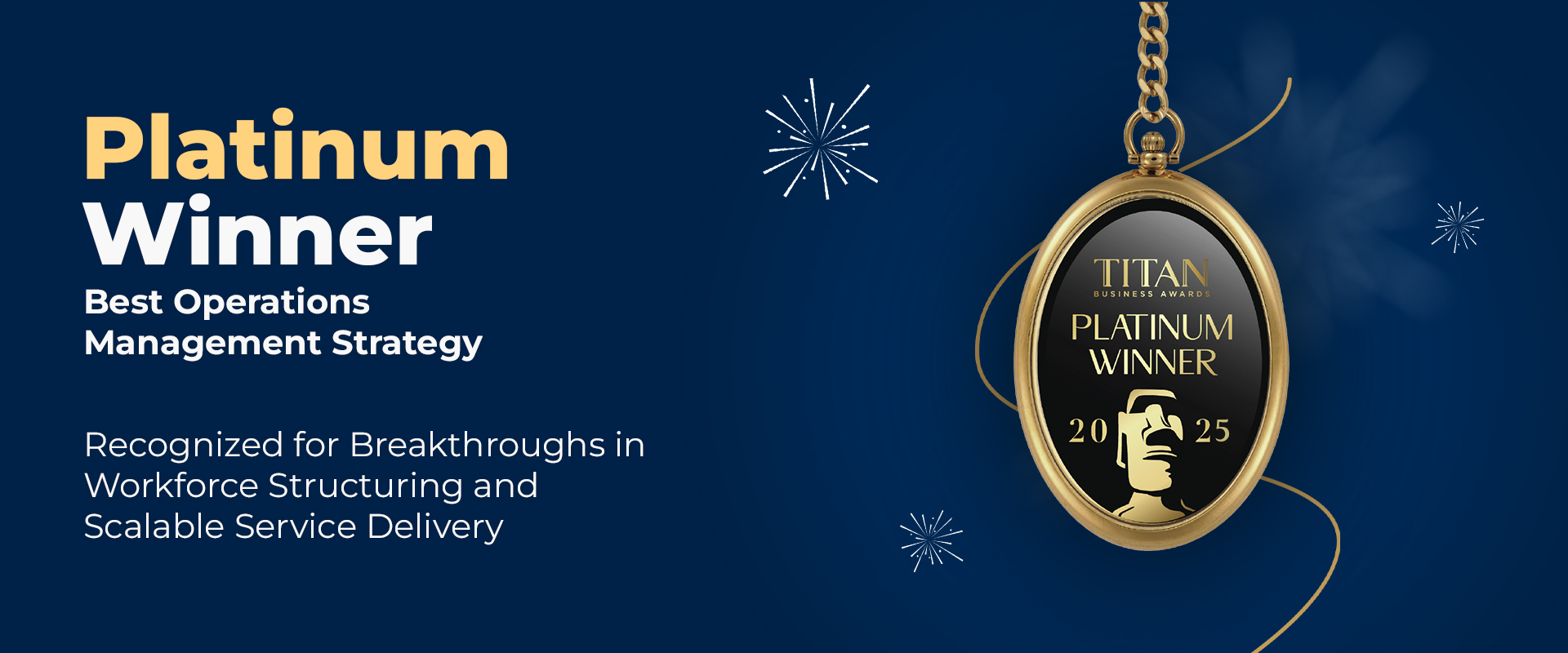 Premier NX Wins Platinum TITAN Award for Operations Management Strategy