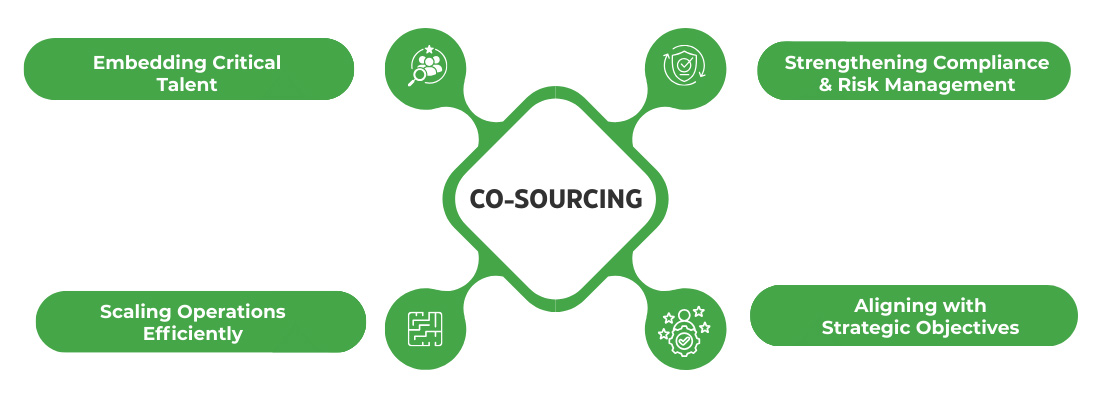 Benefits of co-sourcing