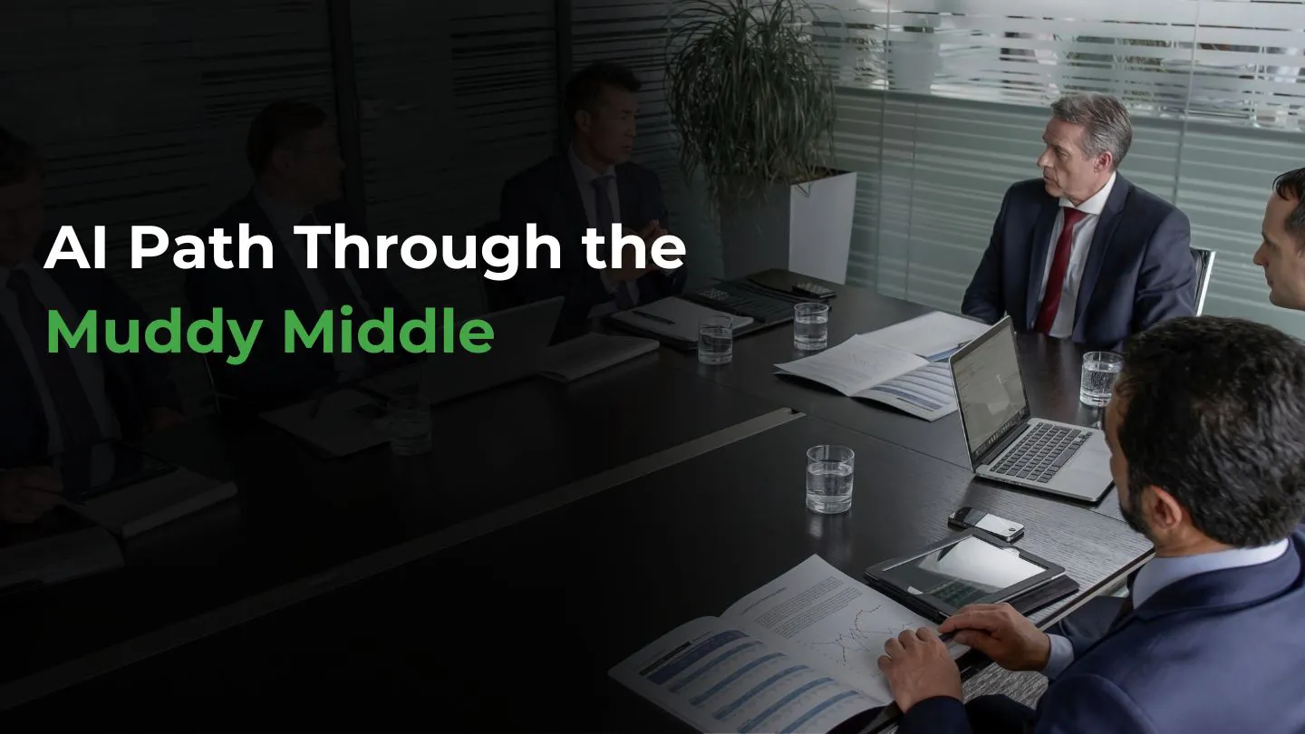 AI could be the way getting the businesses out of the muddy middle