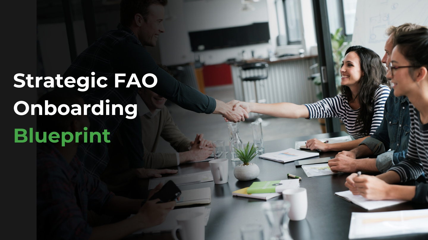 Strategic FAO Onboarding Blueprint