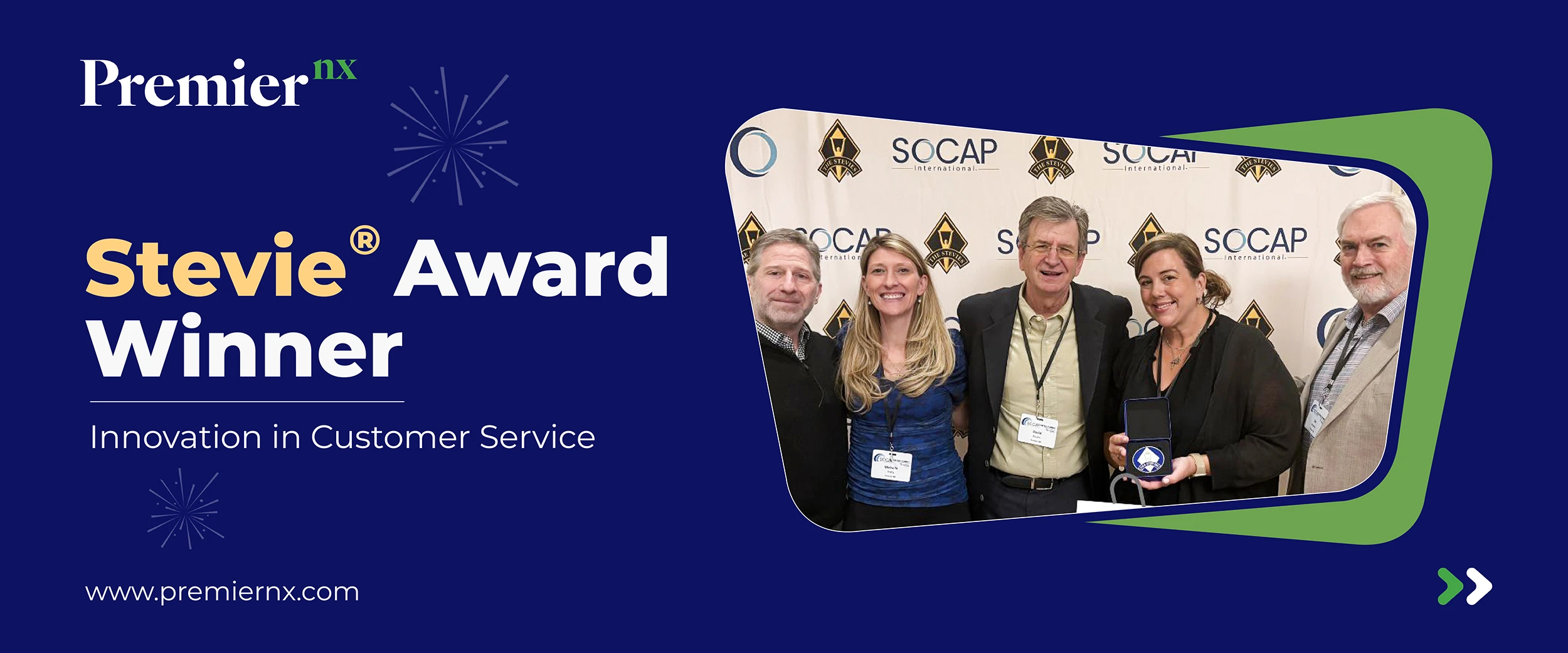 Tripling Patient Connection Rates Earns Premier NX a Stevie Award
