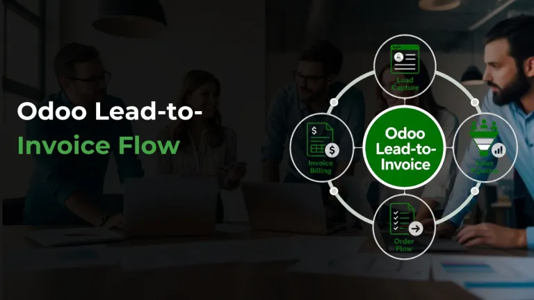 Odoo lead-to-invoice flow